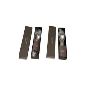 Monique Lhuillier Stardust Waterford Flatware Lot 2  5pc‎ Stardust Stainless New